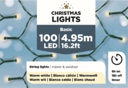 Weihnachtsbeleuchtung Weihnachtsbeleuchtung - 100 LED - 4,95 m