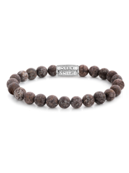 Rebel & Rose Armband Matt Brown Sugar RR-80031-S-M Herren