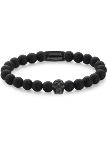 Rebel & Rose Armband Skull RR-SK004-B-L Herren