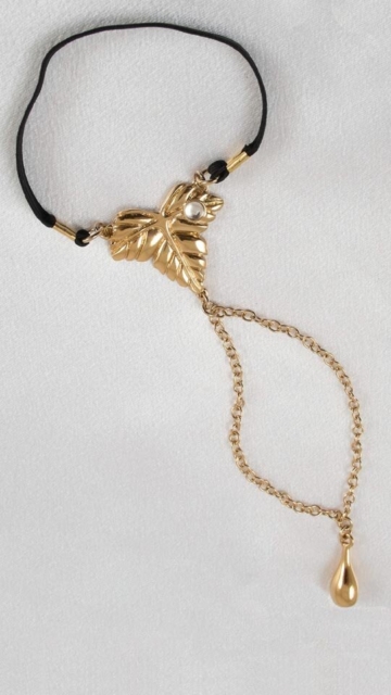 Penisschmuck Blattgold