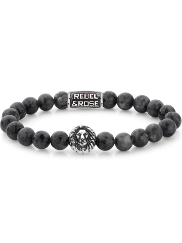 Rebel & Rose Armband Grey Seduction RR-8L025-S-L Herren
