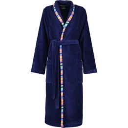 Cawö Home Bademäntel Damen Schalkragen Schalkragen 839 - Farbe: marine - 11 - XL