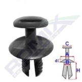 ROMIX Clip VW,MERCEDES-BENZ,SKODA C60762 A0009913940,2E1857784,6J0853379