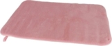 Schnelltrocknende Badematte mit anit slip rosa 40 x 60 cm rechteckig - Matten für das Bad