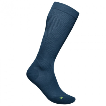 Bauerfeind Sports - Run Ultralight Compression Socks - Kompressionssocken Gr 38-40 - L: 41-46 cm;38-40 - M: 36-41 cm;38-40 - XL: 46-51 cm;41-43 - L: 41-46 cm;41-43 - M: 36-41 cm;41-43 - S: 31-36 cm;41-43 - XL: 46-51 cm;44-46 - L: 41-46 cm;44-46 - M: 36-41 cm;44-46 - S: 31-36 cm;44-46 - XL: 46-51 cm schwarz;weiß/grau