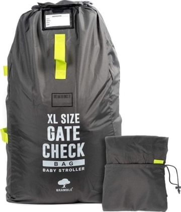 Extra große Reisetasche für Buggy - Kinderwagen - Kinderwagentasche - Buggytasche - Autositze - Sitzerhöhungen - Rollstühle - Langlebig und wasserdicht - Leicht zu tragen und am Gepäckband des Flughafens zu identifizieren