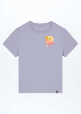 Flamingo Summer Basic T-Shirt aus Bio Baumwolle, Bio Baumwolle