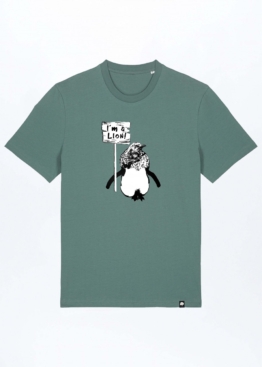 I Am A Lion Basic T-Shirt aus Bio Baumwolle, Bio Baumwolle