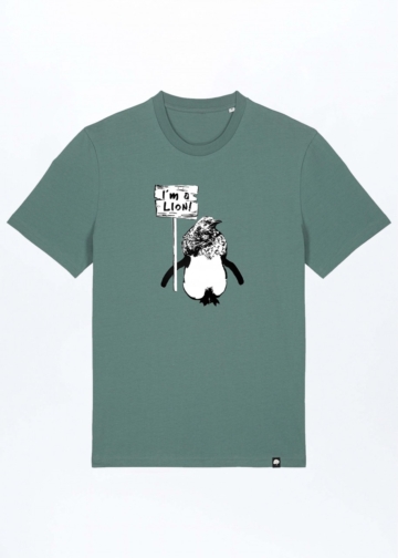 I Am A Lion Basic T-Shirt aus Bio Baumwolle, Bio Baumwolle