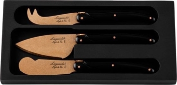 Laguiole Style de Vie Käsemesser-Set Prestige Line - 3-teilig - Kupfer