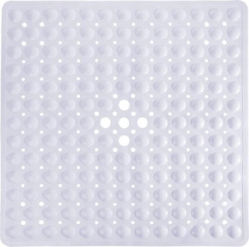 Strex Badematte / Antirutschmatte Dusche - 53x53CM - Mit Saugnäpfen - Duschmatte Antirutsch für Dusche - Badematte