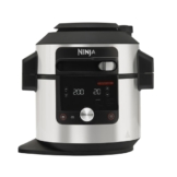 Ninja Multikocher, 7,5 Liter, 12 Garfunktionen, Smart Lid, edelstahl, OL650EU