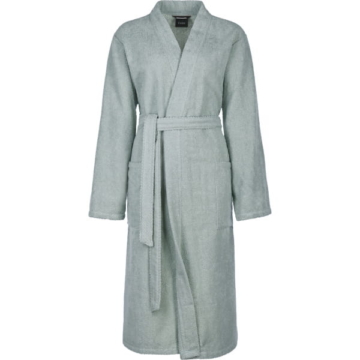 Cawö Bademäntel Damen Kimono Pure 5222 - Farbe: eukalyptus - 450 - S
