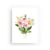 POSTKARTE FRÜHLINGSSTRAUSS