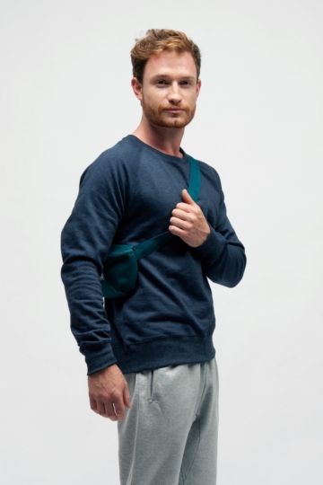 Recycelter Pullover aus Bio Baumwolle und PET-Flaschen, Baumwolle, Recycled