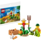 30590 City Bauernhofgarten mit Vogelscheuche, Konstruktionsspielzeug