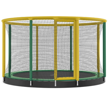 Akrobat Trampolin "Gallus Inground", ø 366 cm , Grün-Gelb