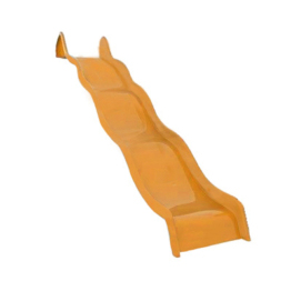 Bock- und Wellenrutsche "Wide", 280 cm, Melonengelb
