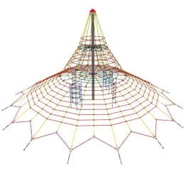 Huck Seiltechnik Cheops-Pyramide "Maxi", Zum Einbetonieren