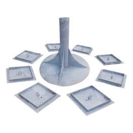 Huck Seiltechnik Cheops-Pyramide "Maxi", Zum Eingraben