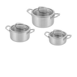 Ninja EverClad 3-teiliges Set aus Edelstahl C93000DE