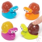 Pull-Back-Rennschnecken  (4 Stück) Mitgebsel