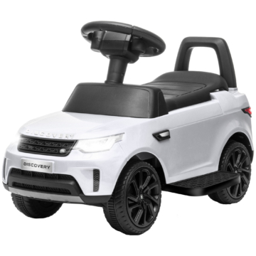 AIYAPLAY Kinder Elektroauto 2 in 1 6V Kinderauto mit Rutschmodus, Musik, Hupe, Elektrofahrzeug mit Scheinwerfer, 3 km/h, für 1,5-5 Jahre Kinder, Weiß Aosom