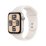 Apple Watch SE GPS 44mm Alu Polarstern Sportarmband Polarstern - S/M
