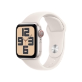 Apple Watch SE GPS + Cellular 40mm Alu Polarstern Sportarmband Polarstern - M/L