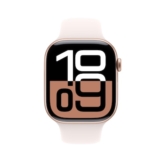 Apple Watch Series 10 LTE 46mm Rose Gold Aluminiumgehäuse mit Light Blush Sportarmband - M/L