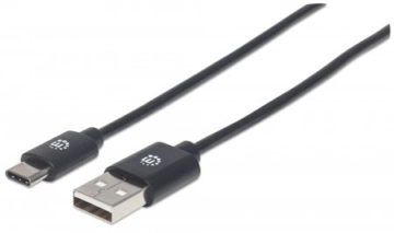 MANHATTAN USB 2.0 Typ A auf Typ C-Kabel