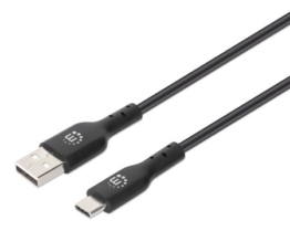 MANHATTAN USB 2.0 Typ A auf Typ C-Kabel