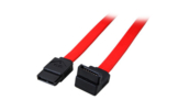 SATA Anschlusskabel, 2x SATA 7, St.-St. -- 0,5m, rot