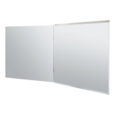 Seco Sign Folienspiegel zur Wandmontage, klappbar, 1,50/3,00x1,75 m