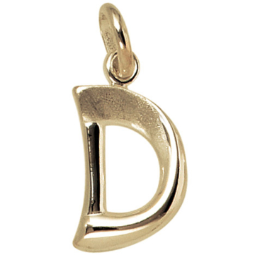 SIGO Anhänger Buchstabe D 375 Gold Gelbgold Buchstabenanhänger