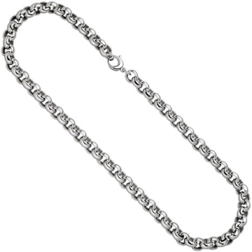 SIGO Erbskette 925 Sterling Silber 10,1 mm 50 cm Halskette Kette Silberkette