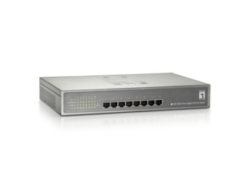 8-Port Gigabit Ethernet PoE+ Switch -- (240W)