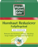 Allgäuer Latschen Kiefer Hornhaut Reduzierer Fußpflegebad  10X10 g Bad