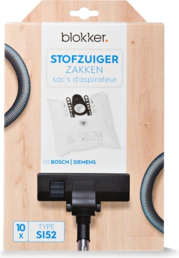 Blokker Staubsaugerbeutel si52 - 10 Stück - Bosch, Siemens