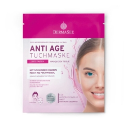 DERMASEL ANTI AGE TUCHMASKE  1 St Gesichtsmaske