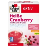 Doppelherz aktiv Heiße Cranberry mit Vitamin C + Zink 10 St Granulat