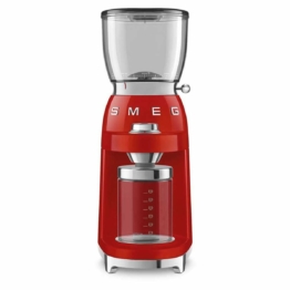 Elektromühle Smeg CGF11RDEU Rot Durchsichtig 150 W 350 g