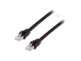 Equip Cat 8.1 S/FTP Patchkabel, 1.0m, Schwarz