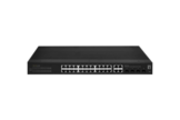Hilbert 28-Port Industrie Gigabit PoE  -- 24x RJ45 4x SFP/RJ45 Combo