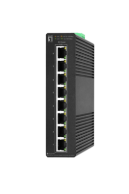 Hilbert 8-Port Industrie Gigabit PoE  -- 8 PoE Outputs 802.3at/af PoE