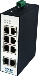 Hutschienen Switch 8x 10/100/1000T --