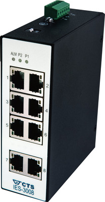 Hutschienen Switch 8x 10/100/1000T --