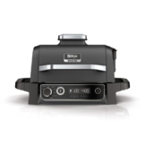 Ninja Deluxe Schwarz Edition Woodfire Elektrischer Outdoor Grill & Smoker OG701EUDB