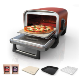 Ninja Woodfire Elektrischer Outdoor Ofen  Pizzaofen und Smoker OO101EU