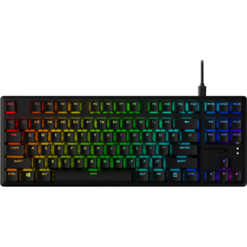 Tastatur Hyperx 639N7AA Qwerty Spanisch Schwarz